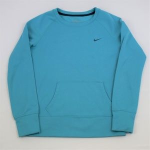 Nike Women's Therma-Fit Teal/Blue Crew Small